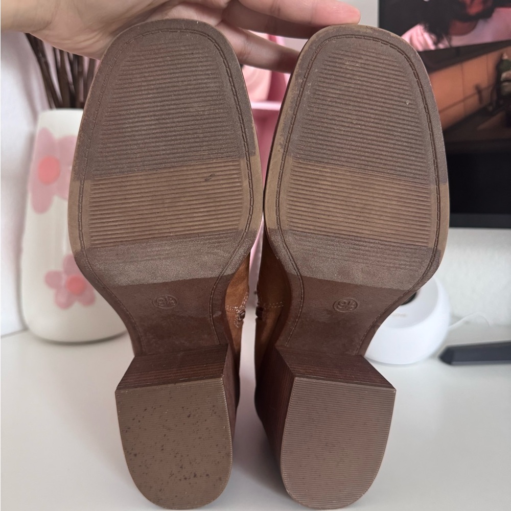Wild Fable Chestnut Suede Boots - Picture 5 of 6